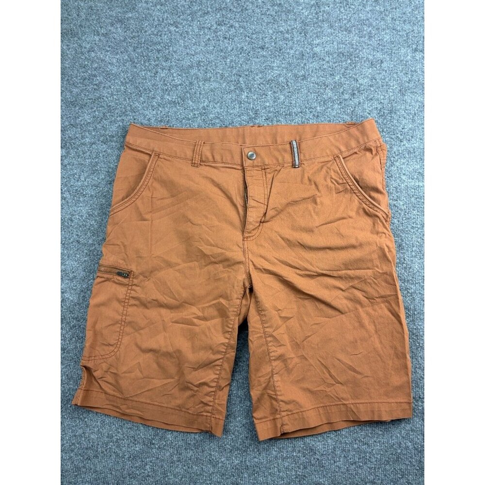 Sherpa Shorts Men's 38 Reg Brown Cargo Pocket Nylon Cotton Outdoor Hiking